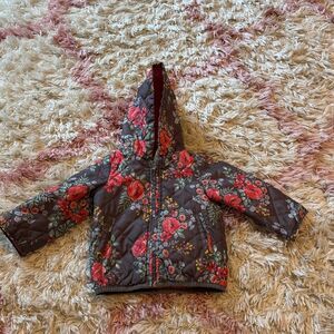 Carter's Floral Quilted Jacket 12M